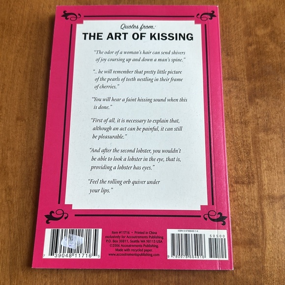 The Art of Kissing Book - Picture 2 of 2